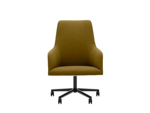 ALYA EXECUTIVE SO1480 - Height-adjustable office chair with castors with 5-Spoke base _ Andreu World